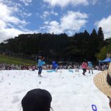 六甲山カンツリーハウス　真夏の雪祭り　宝さがしゲーム
