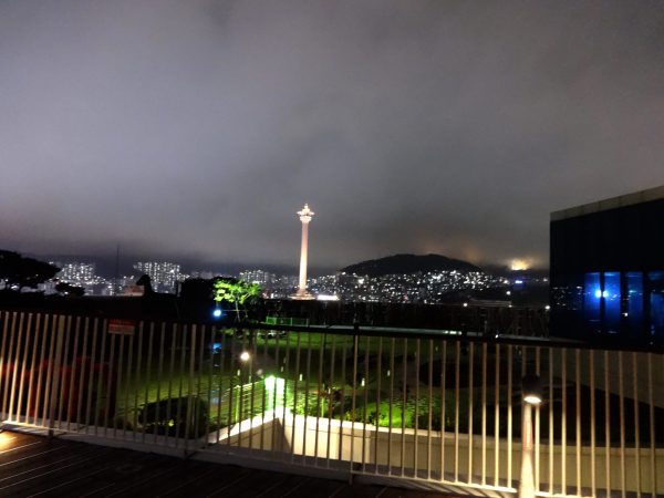 釜山タワー　夜景