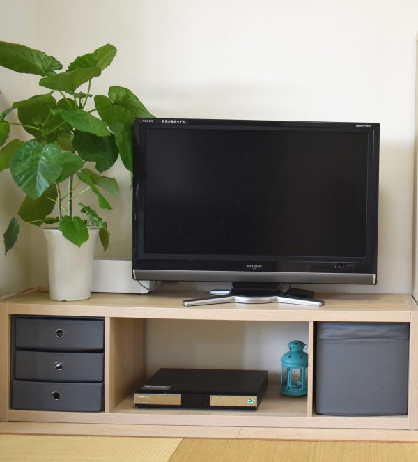 IKEA　和室　テレビ台　収納　カラックス