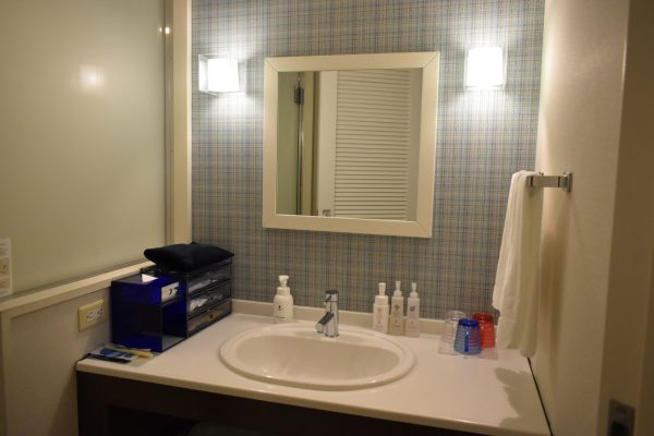 USJ ホテル ユニーバサル ポート スーペリアルーム　洗面台