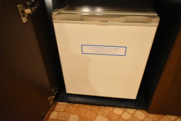 USJ ホテル ユニーバサル ポート スーペリアルーム　冷蔵庫